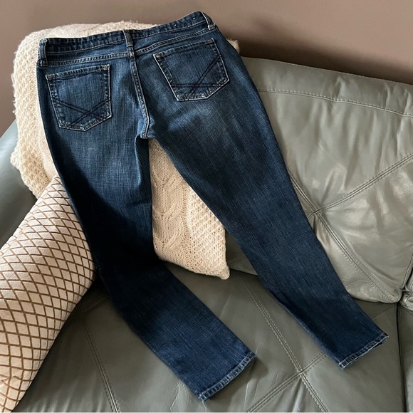 Vintage GAP Premium SKINNY Whiskered Low Rise JEANS Size 8 29 A - Picture 7 of 16